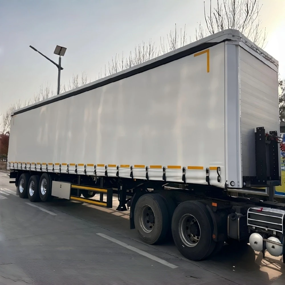 Curtain Side Semi-Trailer factory